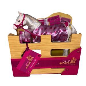 My Generation White Horse Thoroughbred Foal New In Box For 18 In Dolls